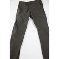 Mens Olive Green Cotton Blend Jogger Pants With Drawstring Waist Size 34