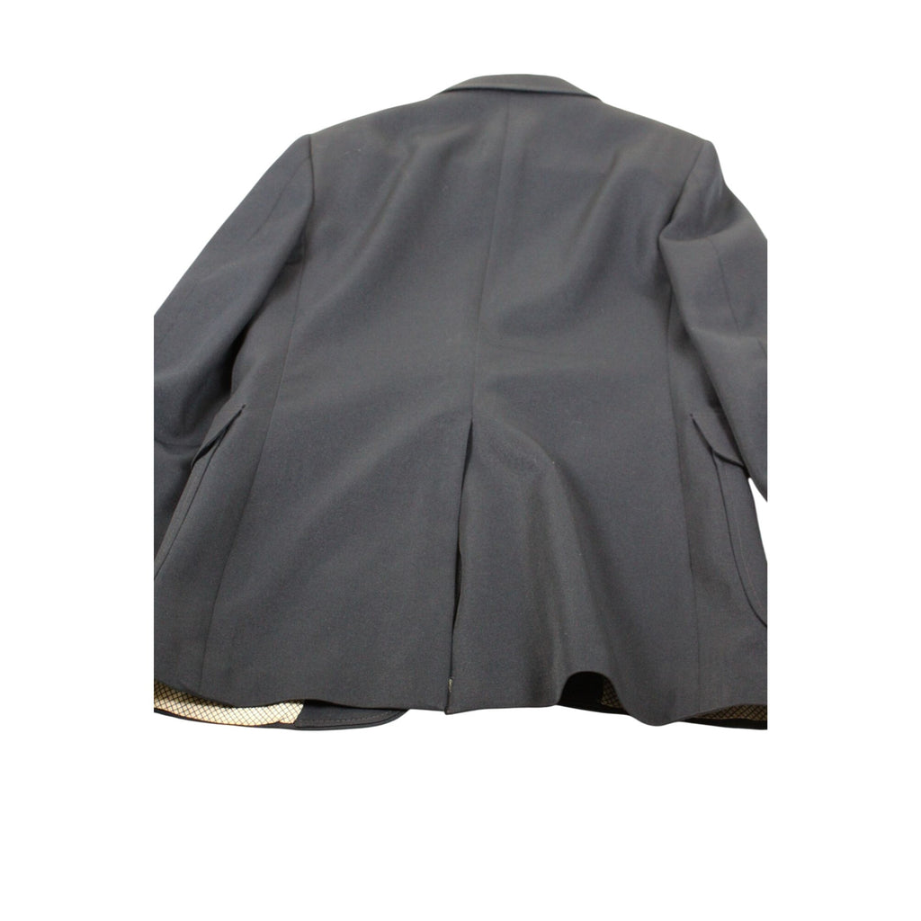 The JCPenney Comfort Blazer Navy Two-Button Classic Fit Jacket Mens