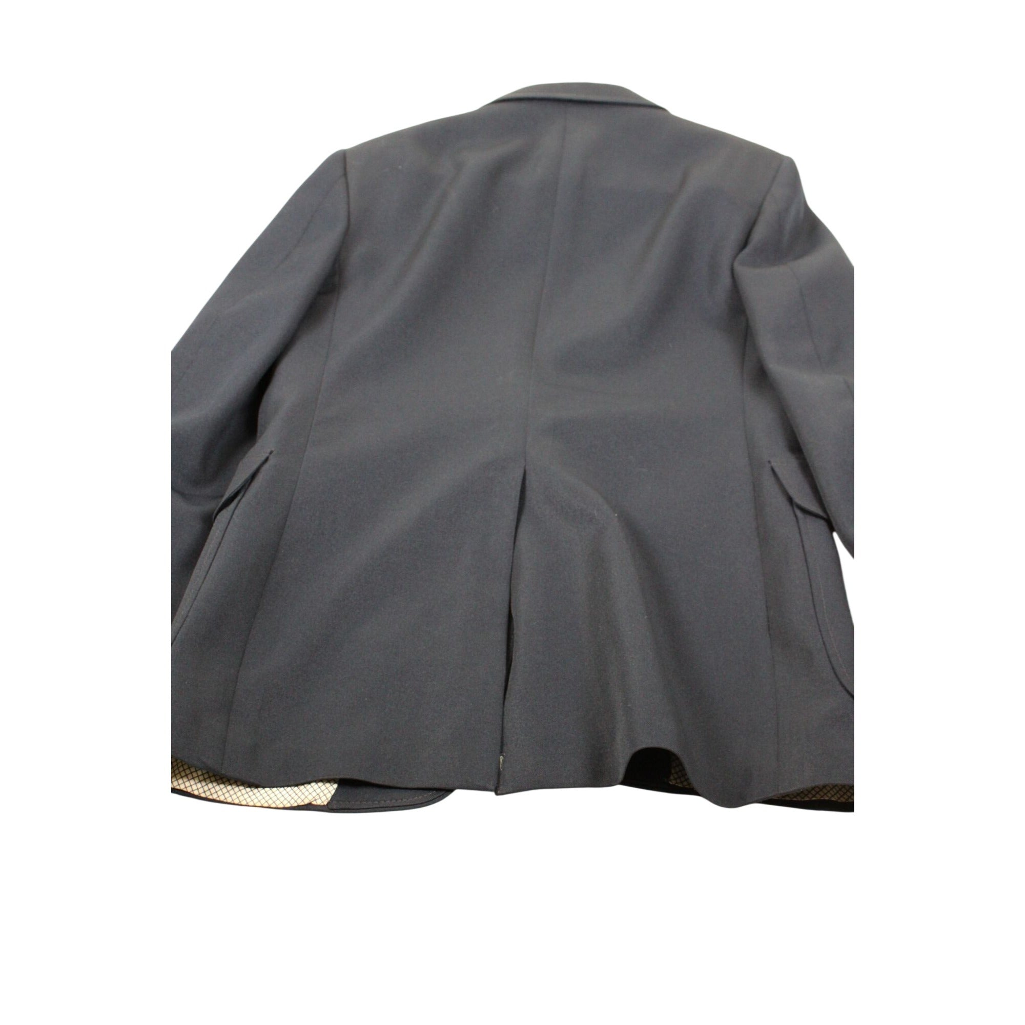 The JCPenney Comfort Blazer Navy Two-Button Classic Fit Jacket Mens