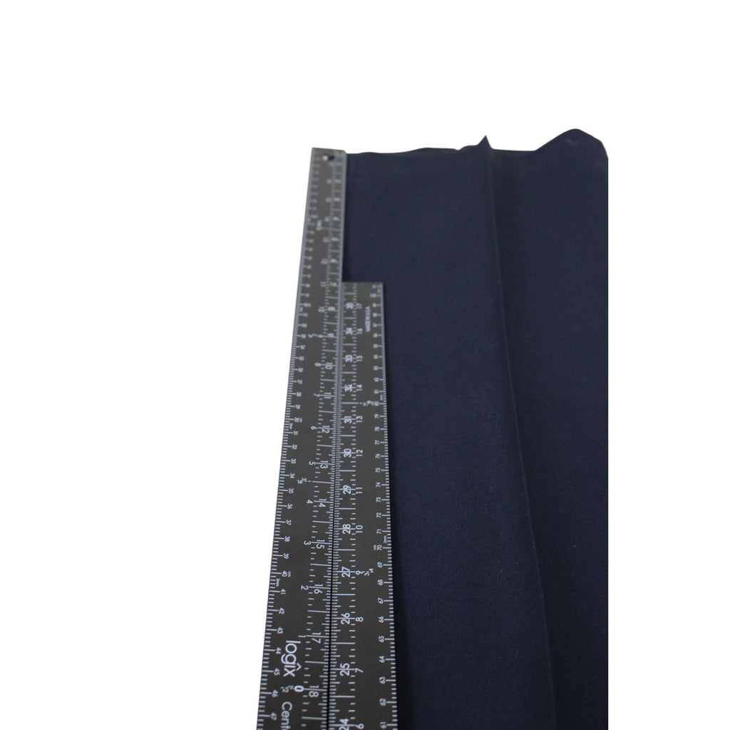 JCPenney Comfort Slacks Navy Blue Stretch Fabric Dress Pants Tailored Fit Mens Size 38x32