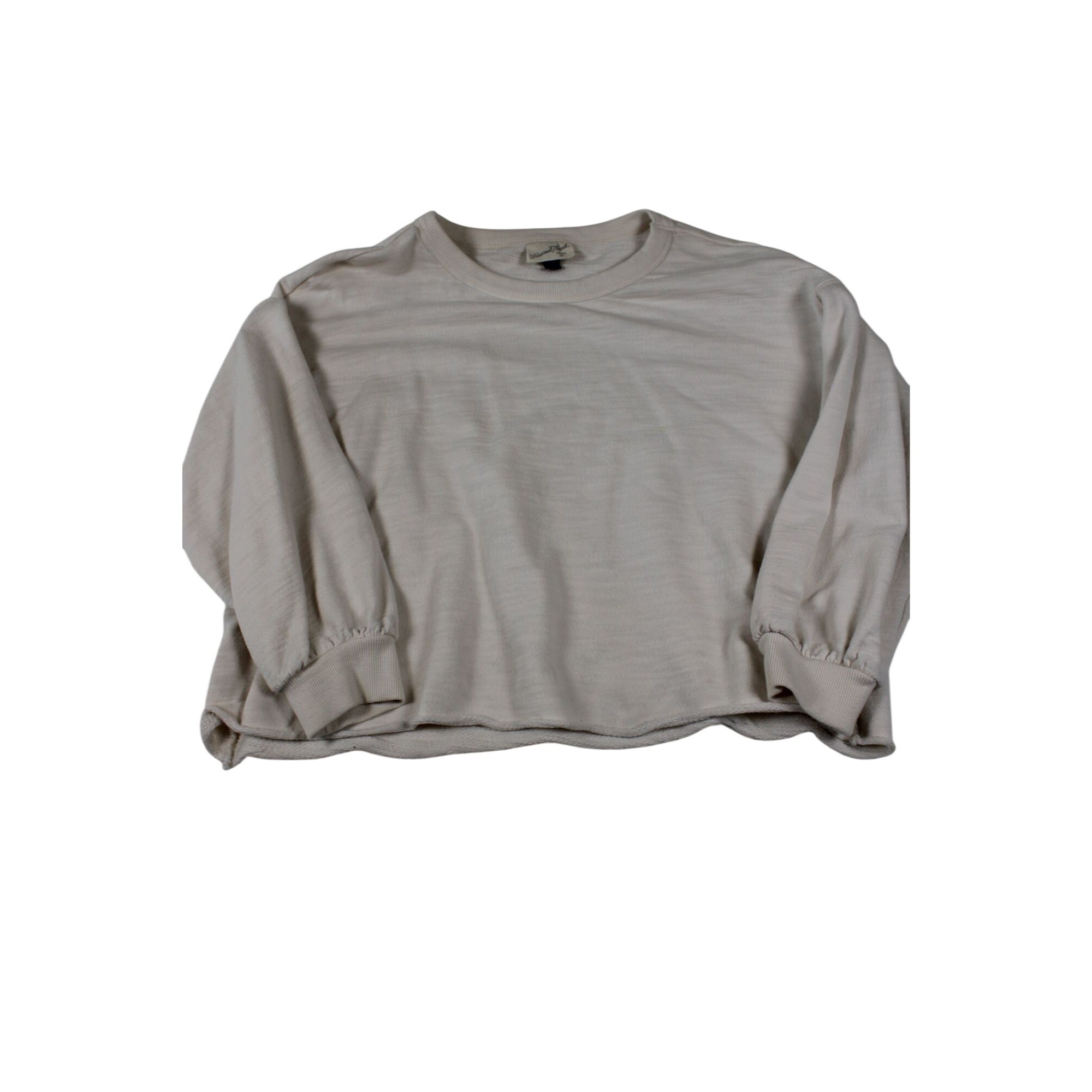 Universal Thread Womens Beige Long-Sleeve Crewneck Top XL