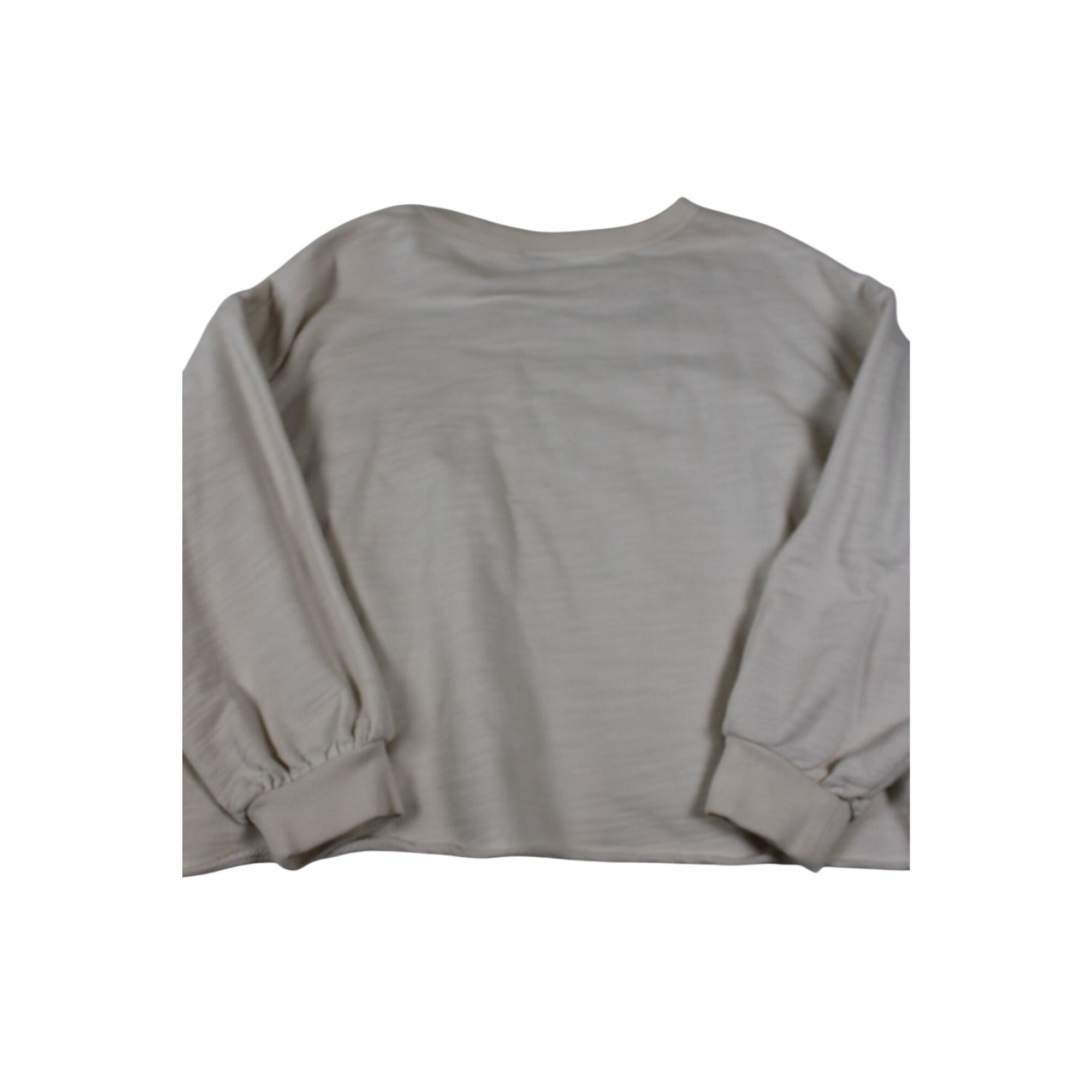 Universal Thread Womens Beige Long-Sleeve Crewneck Top XL