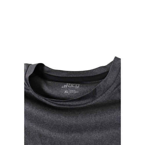 BCG Mens XL Gray Moisture-Wicking Athletic T-Shirt