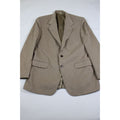 Lord & Taylor 100% Pure Cashmere Blazer — Taupe Two-Button, Size 42R