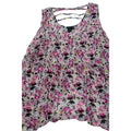 Floral Strappy Back Sleeveless Blouse By Torrid Size 3
