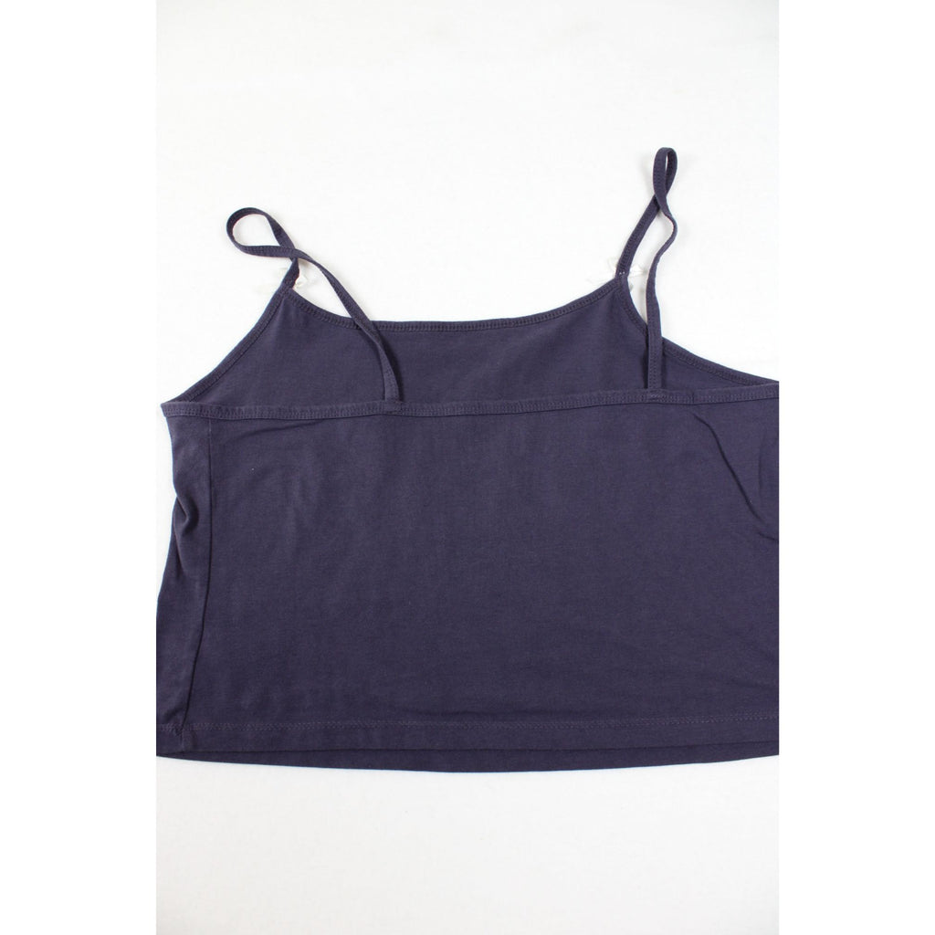San Francisco Northern California Navy Blue Spaghetti Strap Crop Top Size S