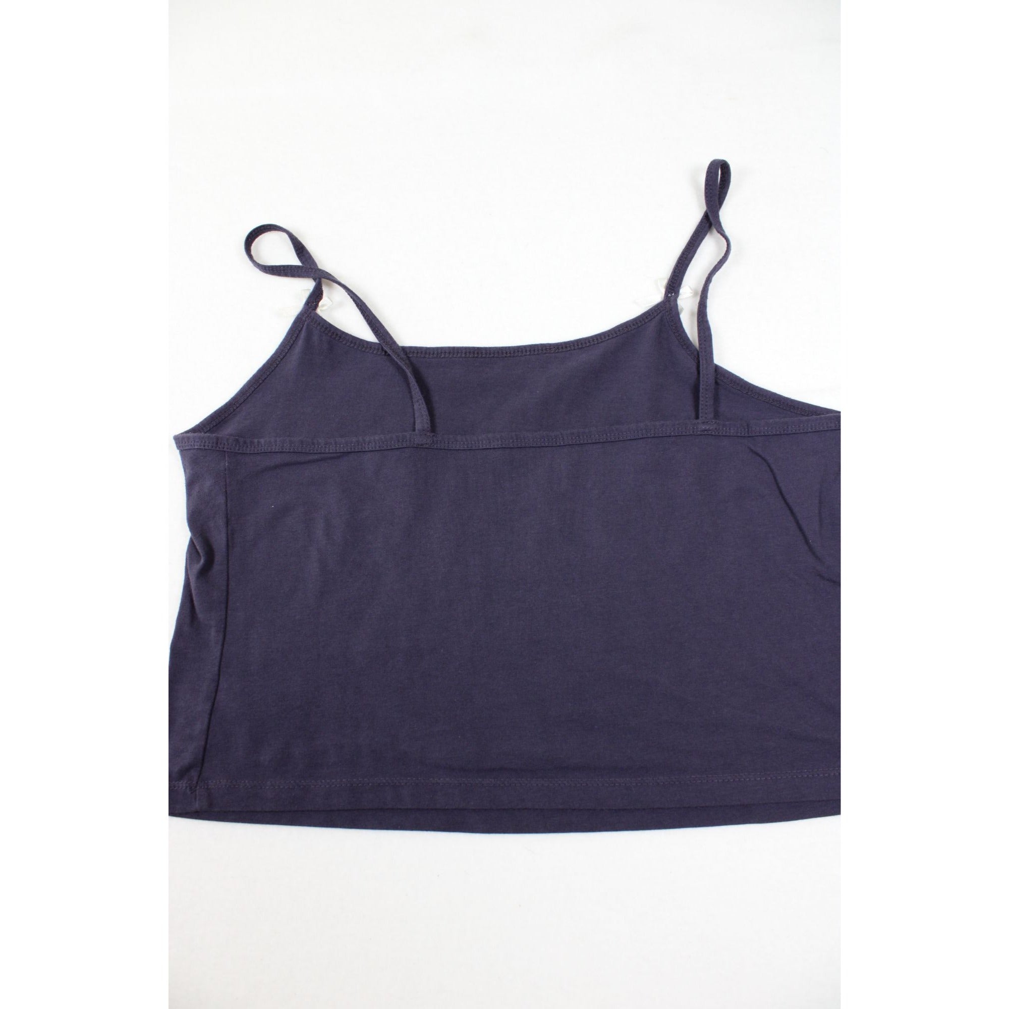 San Francisco Northern California Navy Blue Spaghetti Strap Crop Top Size S