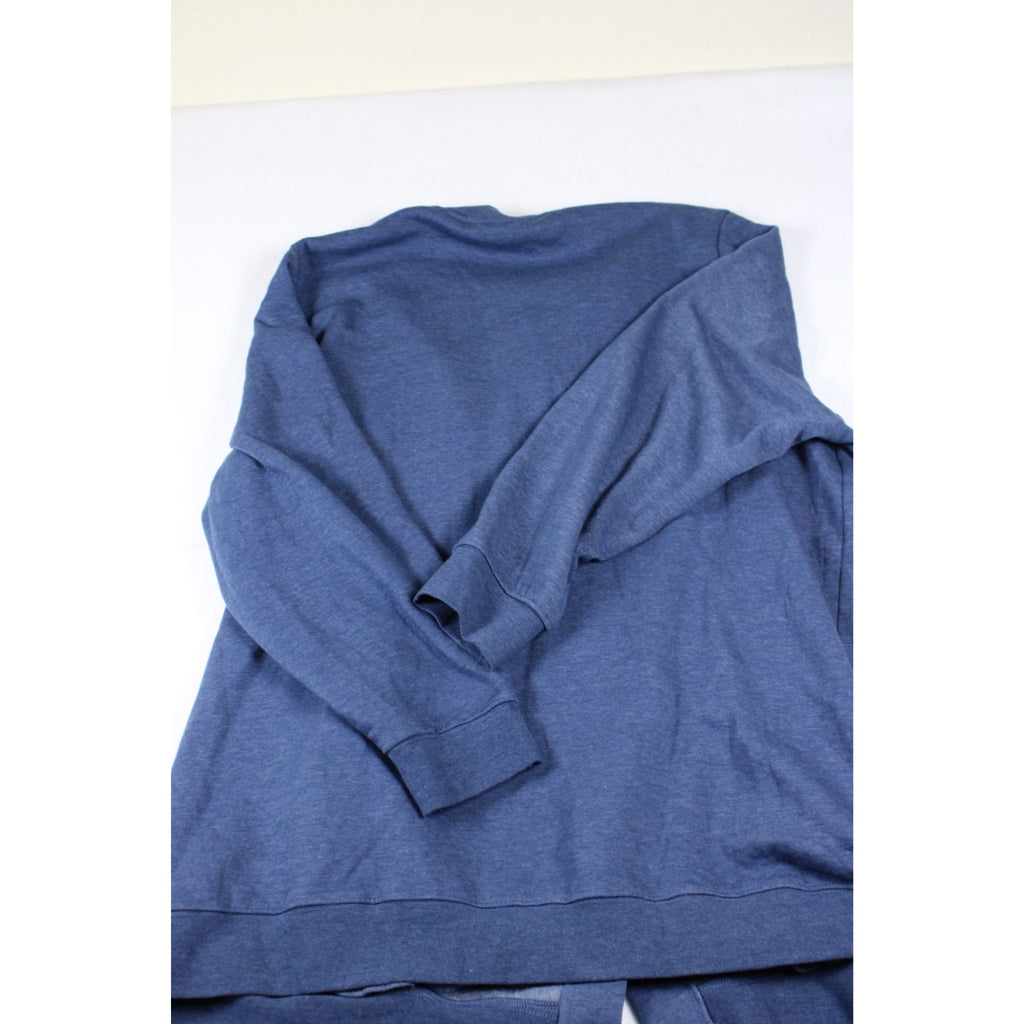 Woman Within Blue Snap-Front Cardigan Jacket 1X