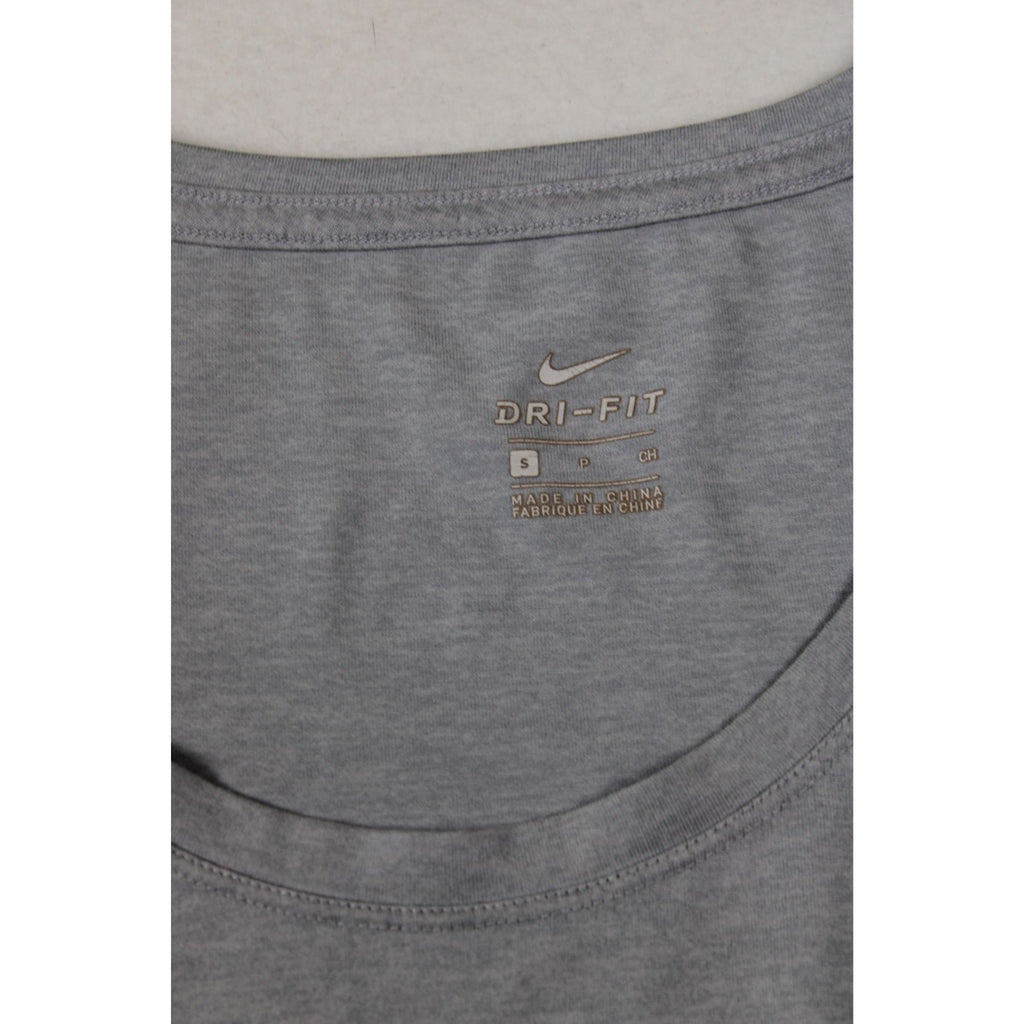 Nike Womens Dri-Fit Gray Short Sleeve T-Shirt Size S