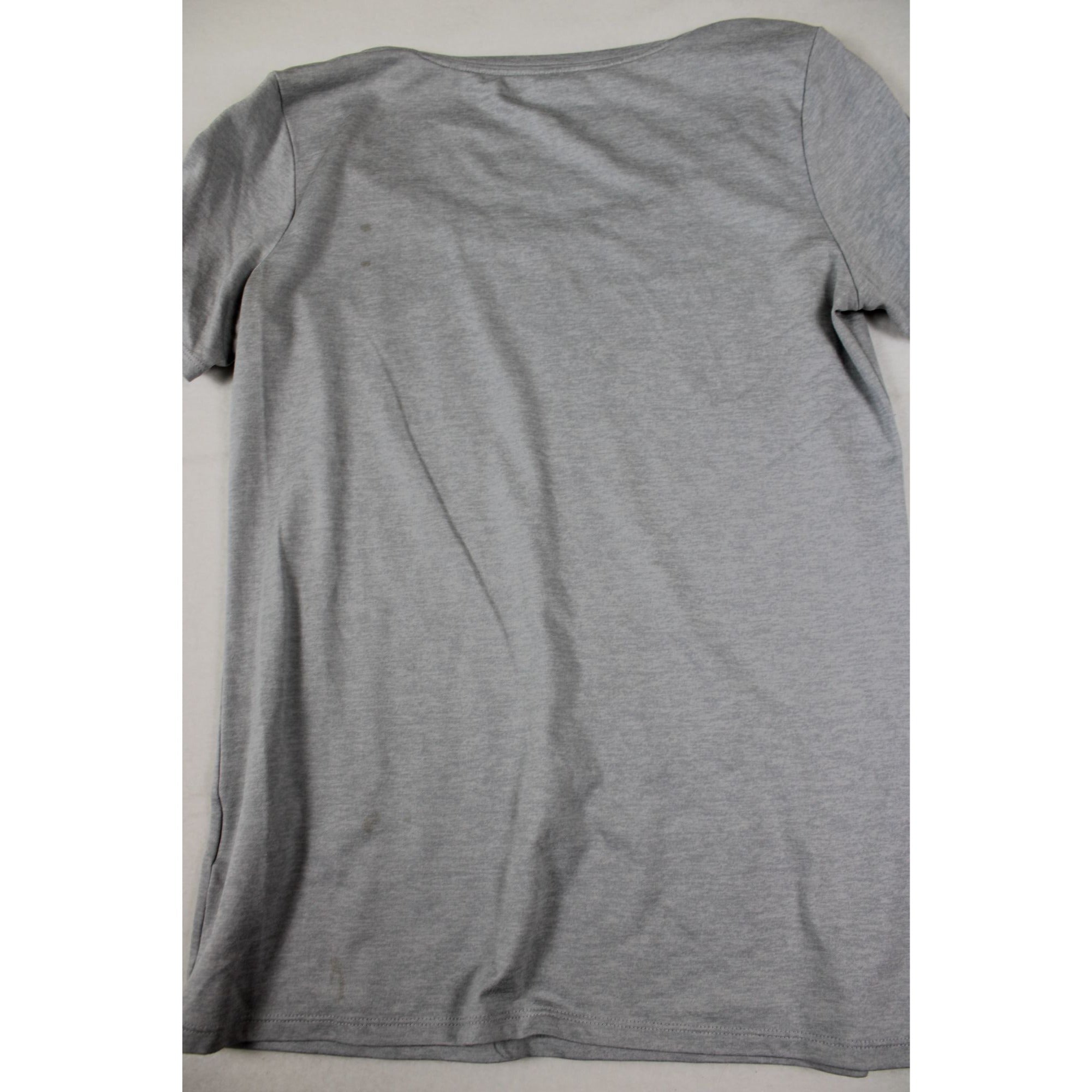 Nike Womens Dri-Fit Gray Short Sleeve T-Shirt Size S