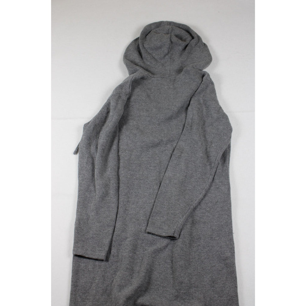 Torrid Gray Knit Hooded Sweater Dress With Front Pocket Size 1