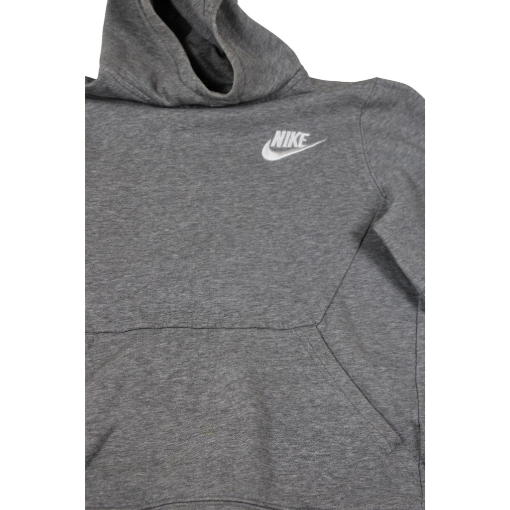 Nike Youth Large Gray Pullover Hoodie Sweatshirt