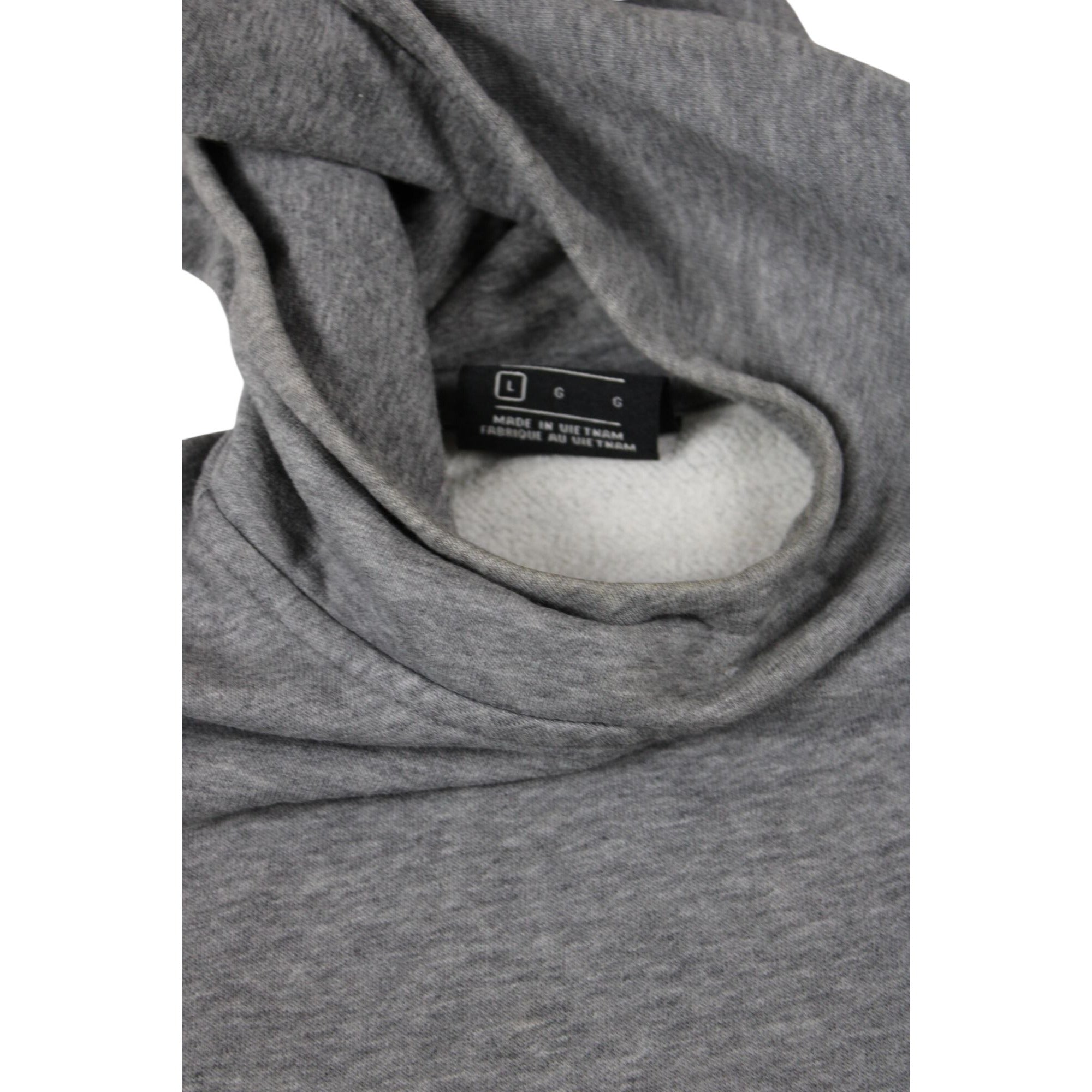 Nike Youth Large Gray Pullover Hoodie Sweatshirt