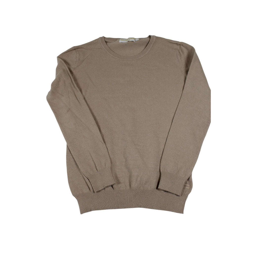 Jean-Louis Scherrer Paris Beige Crewneck Sweater S/M