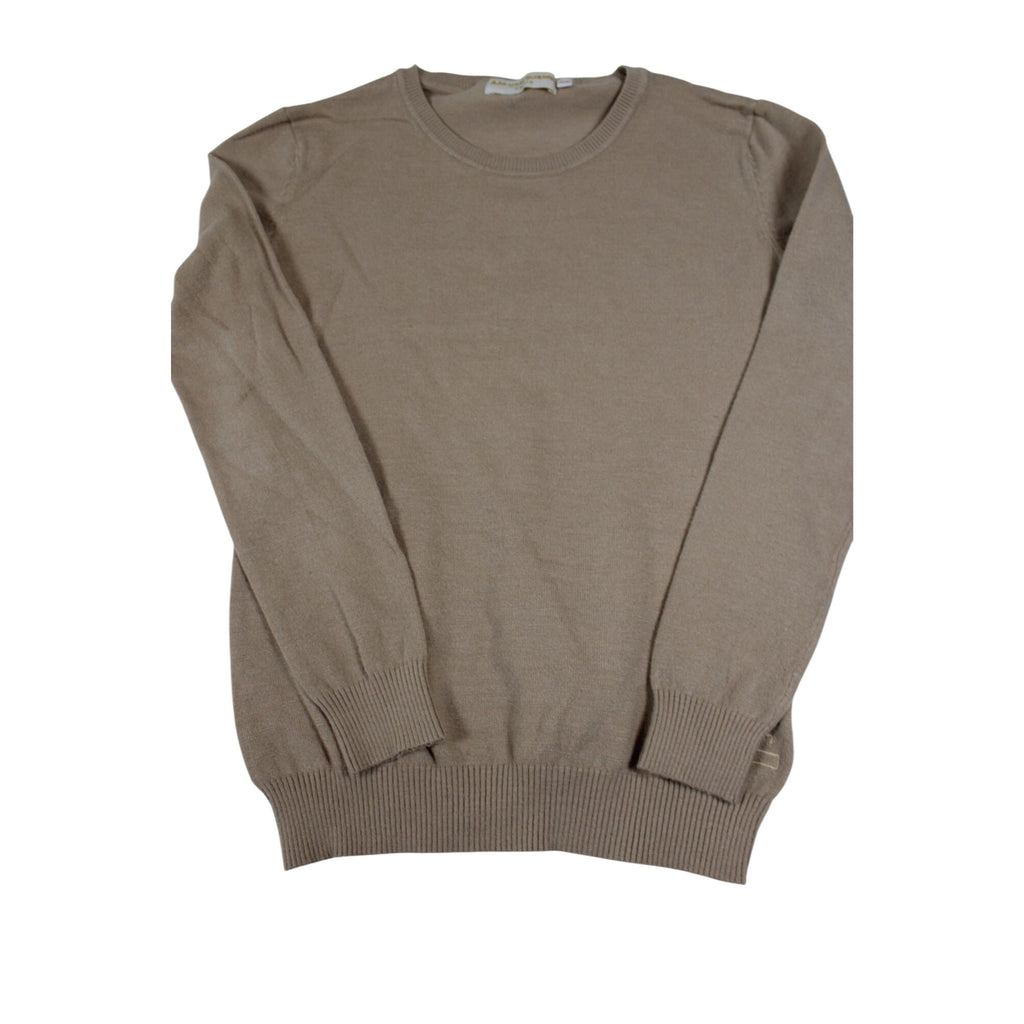 Jean-Louis Scherrer Paris Beige Crewneck Sweater S/M