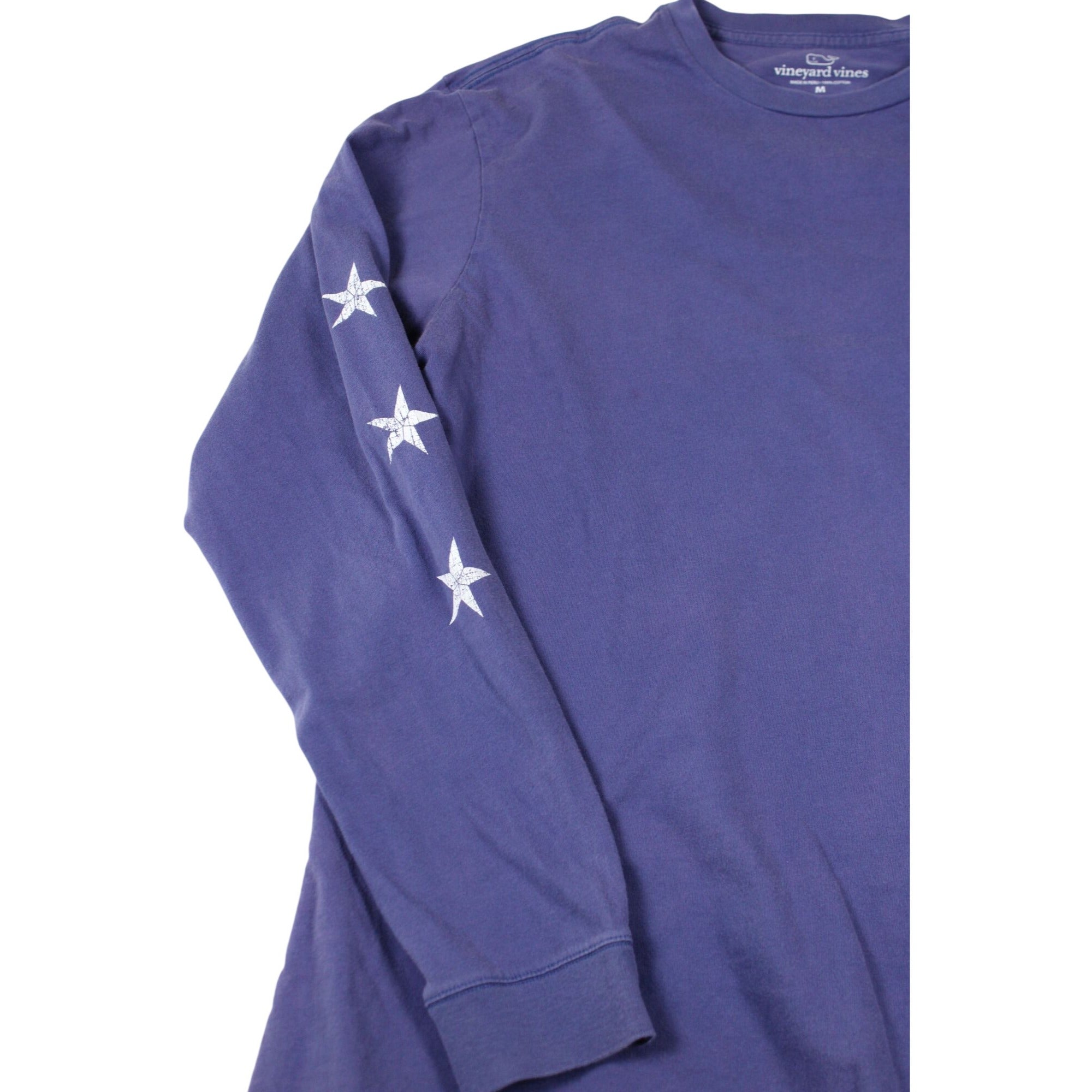 Vineyard Vines Mens Long Sleeve Whale Graphic Tee M