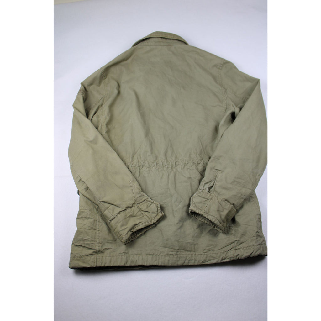 Abercrombie & Fitch M-65 Military Field Jacket — Men's S, Olive