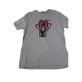 Funny Graphic Tee With Red Glasses & Polka Dot Bandana Ostrich Design XL