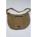 prAna Canvas Sling Crossbody Bag – Tan Cotton Hobo Messenger, Zip Pocket, Boho/Outdoor