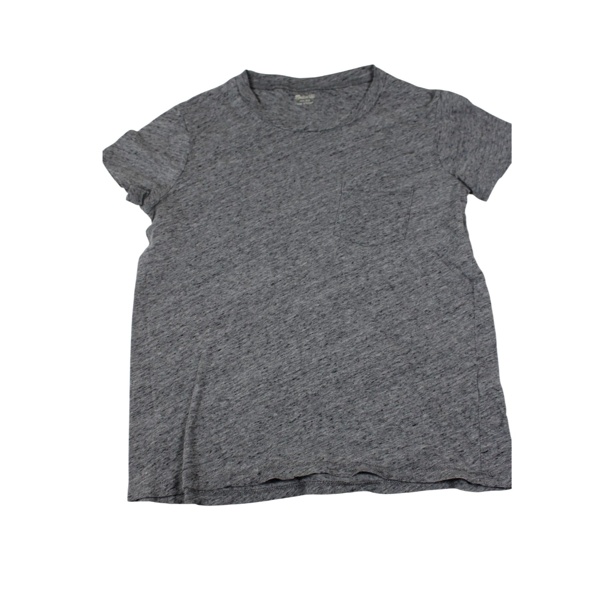 Madewell Gray Speckled Short Sleeve T-Shirt Size XS