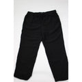 Banana Republic Womens Black Elastic Waist Relaxed Fit Pants Size L