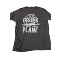 Dierks Bentley Im Getting Drunk On A Plane Graphic Unisex T-Shirt Gray