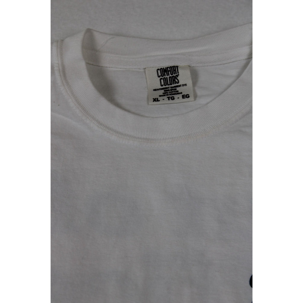 Out Of Office Comfort Colors White Graphic T-Shirt XL