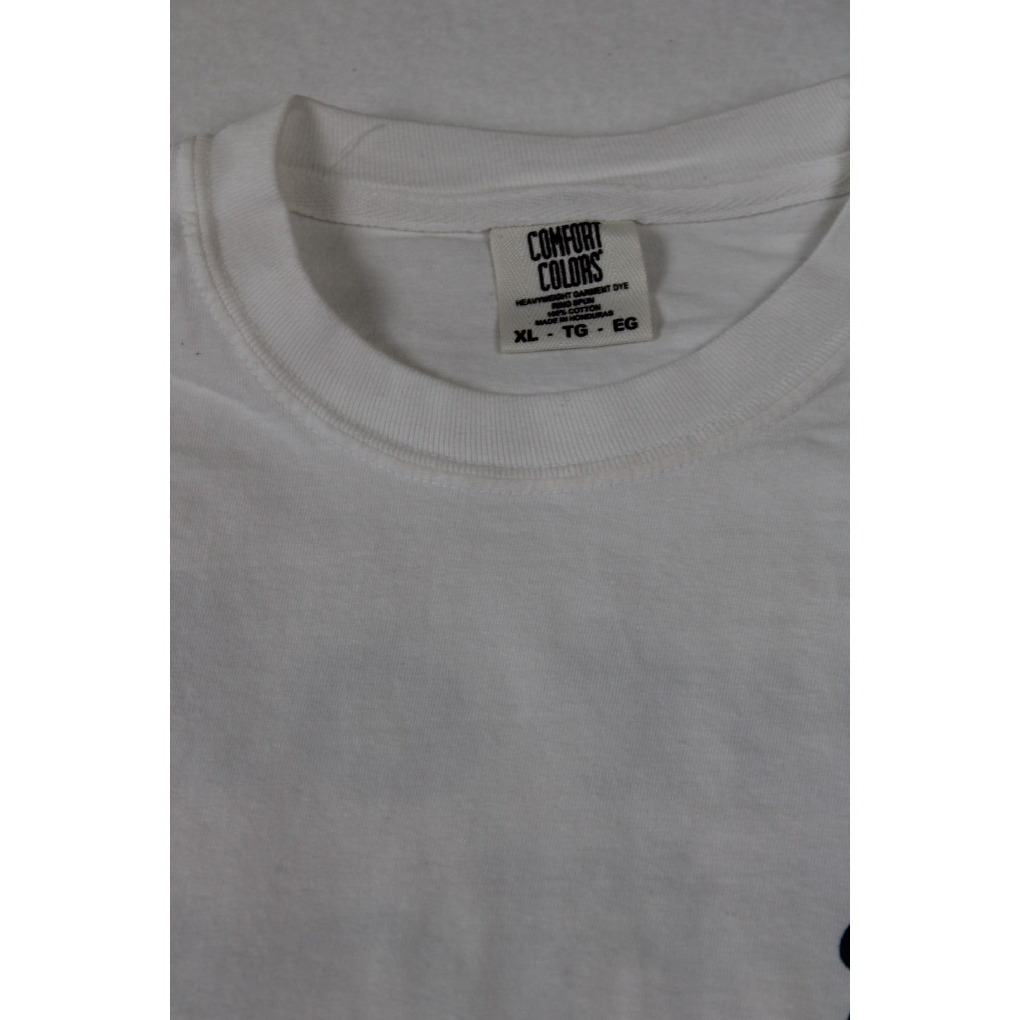 Out Of Office Comfort Colors White Graphic T-Shirt XL