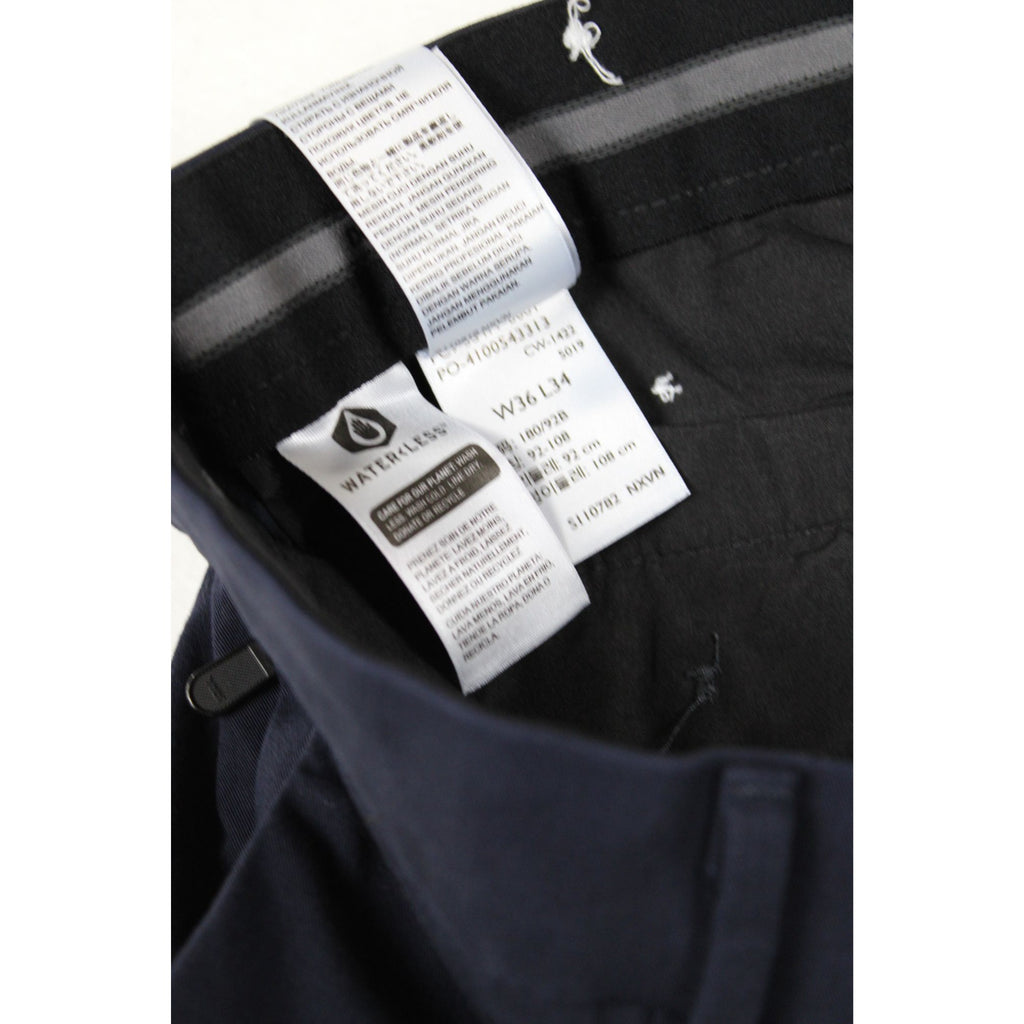 Dockers Mens Slim Fit Navy Chino Pants W36 L34