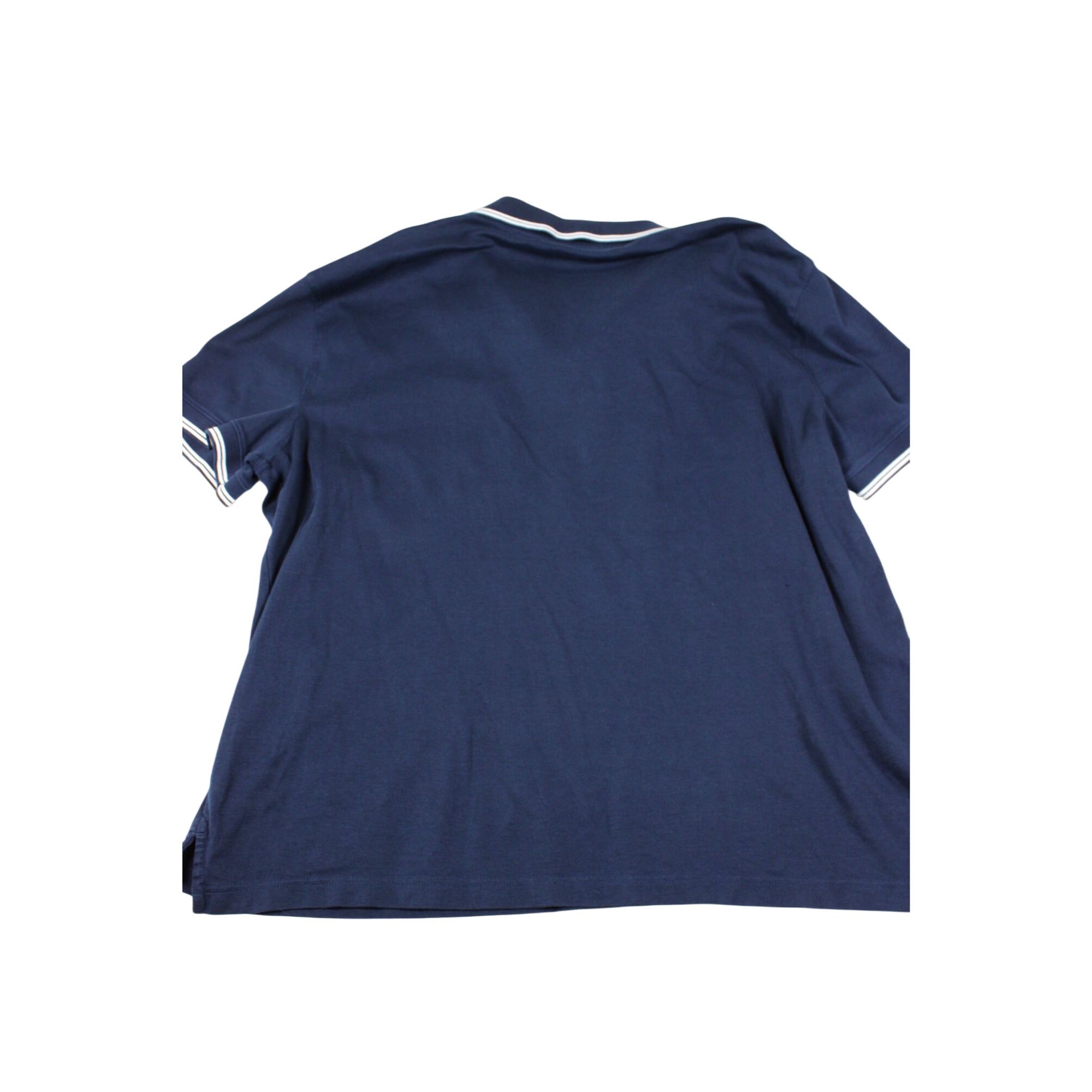 St. Johns Bay Navy Blue XXL Polo Shirt With American Flag Pocket