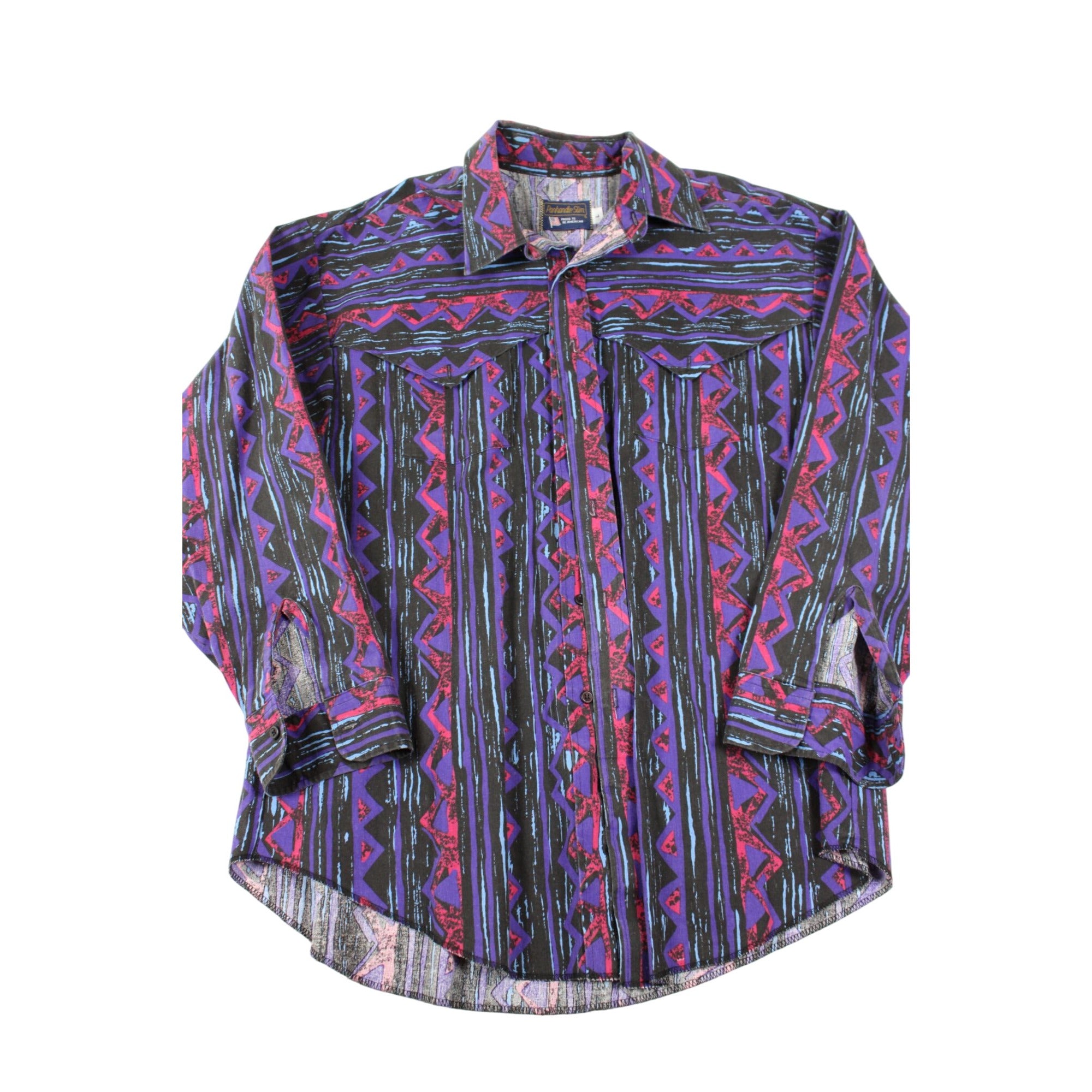 Vintage Panhandle Slim Western Button-Up Shirt L