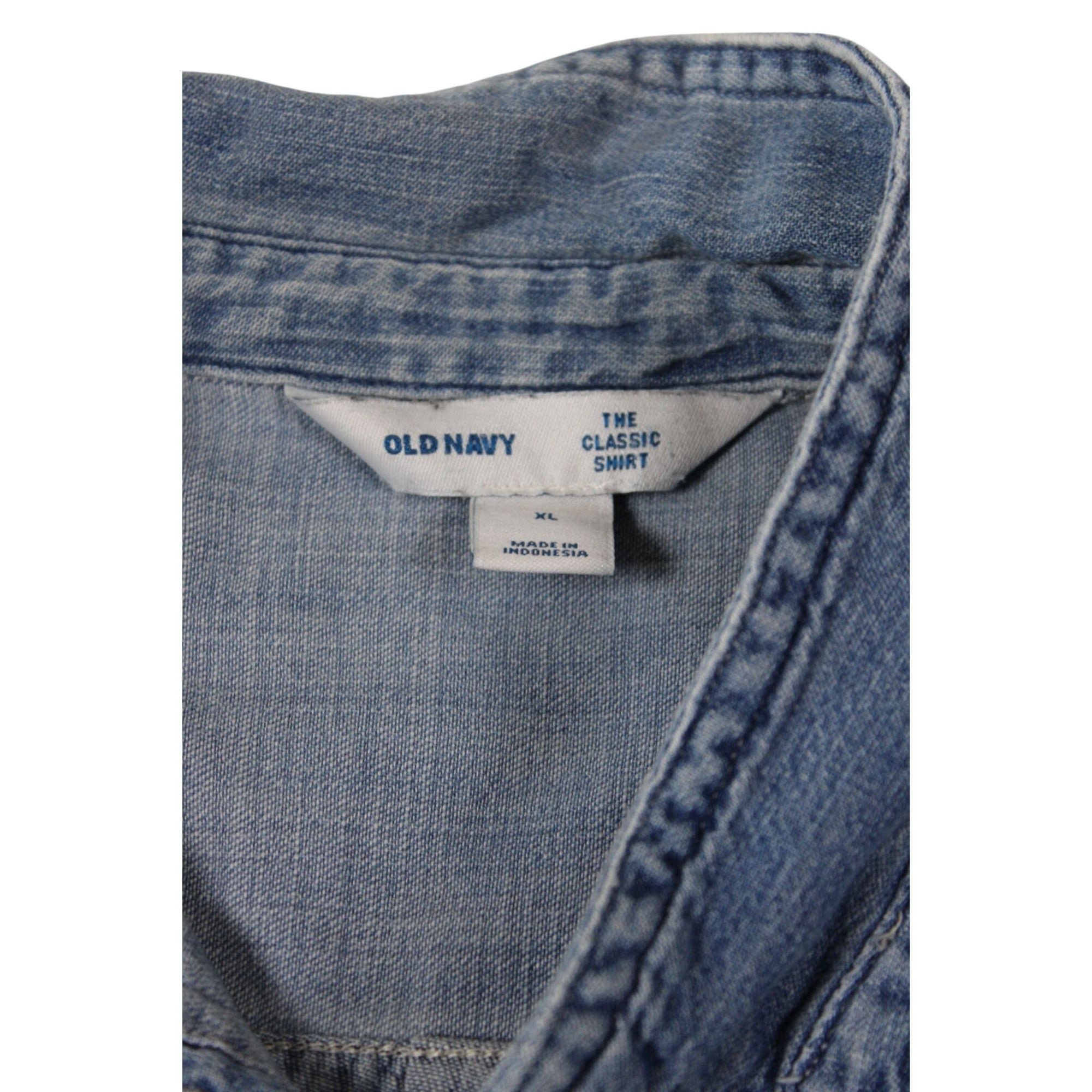 Old Navy Classic Fit Denim Shirt XL