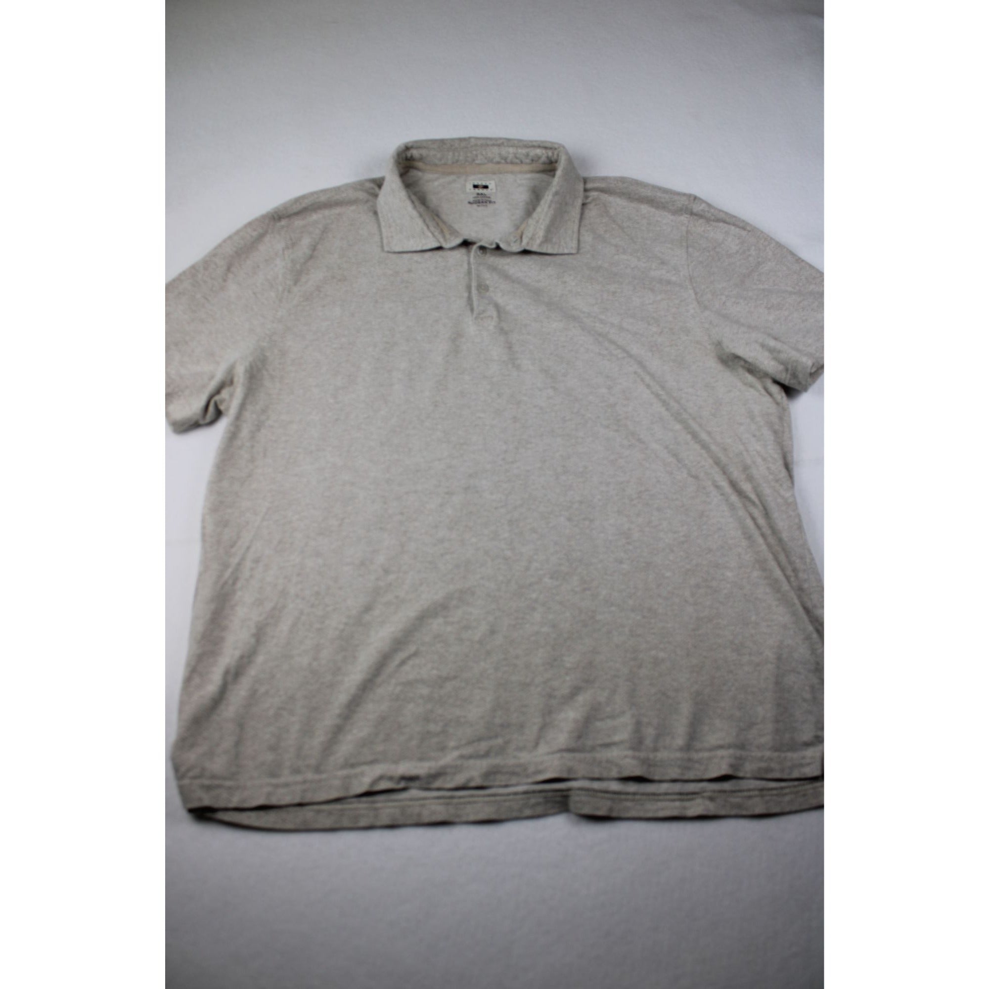 Joseph Abboud Mens Modern Fit Beige Polo Shirt XXL
