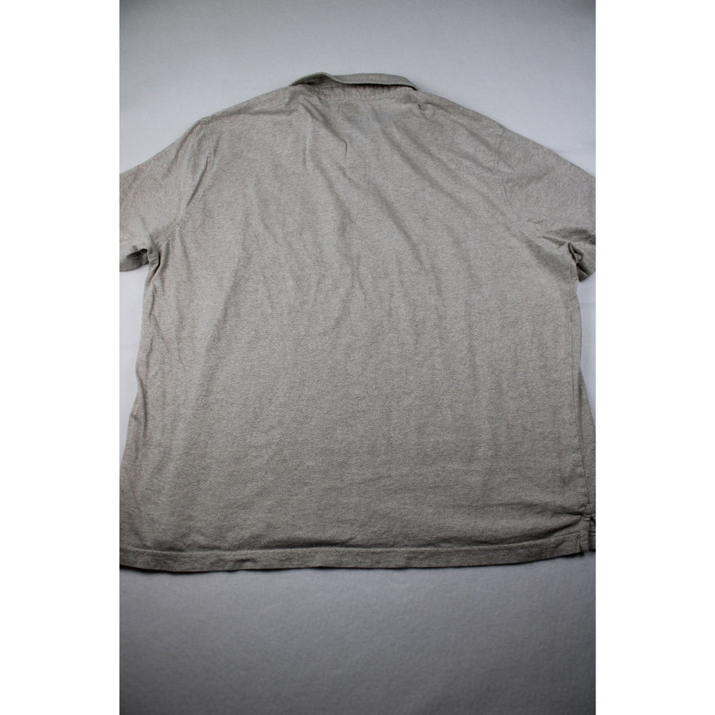 Joseph Abboud Mens Modern Fit Beige Polo Shirt XXL